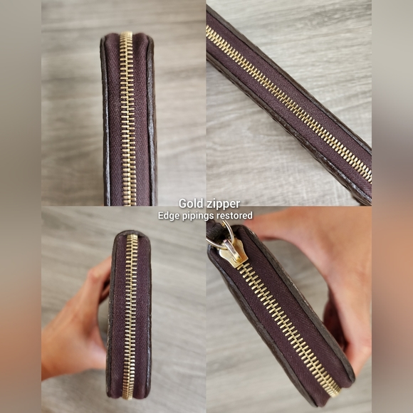 CLEAN Bottega Veneta Vintage Intrecciato Zip Around Wallet - Picture 6 of 14